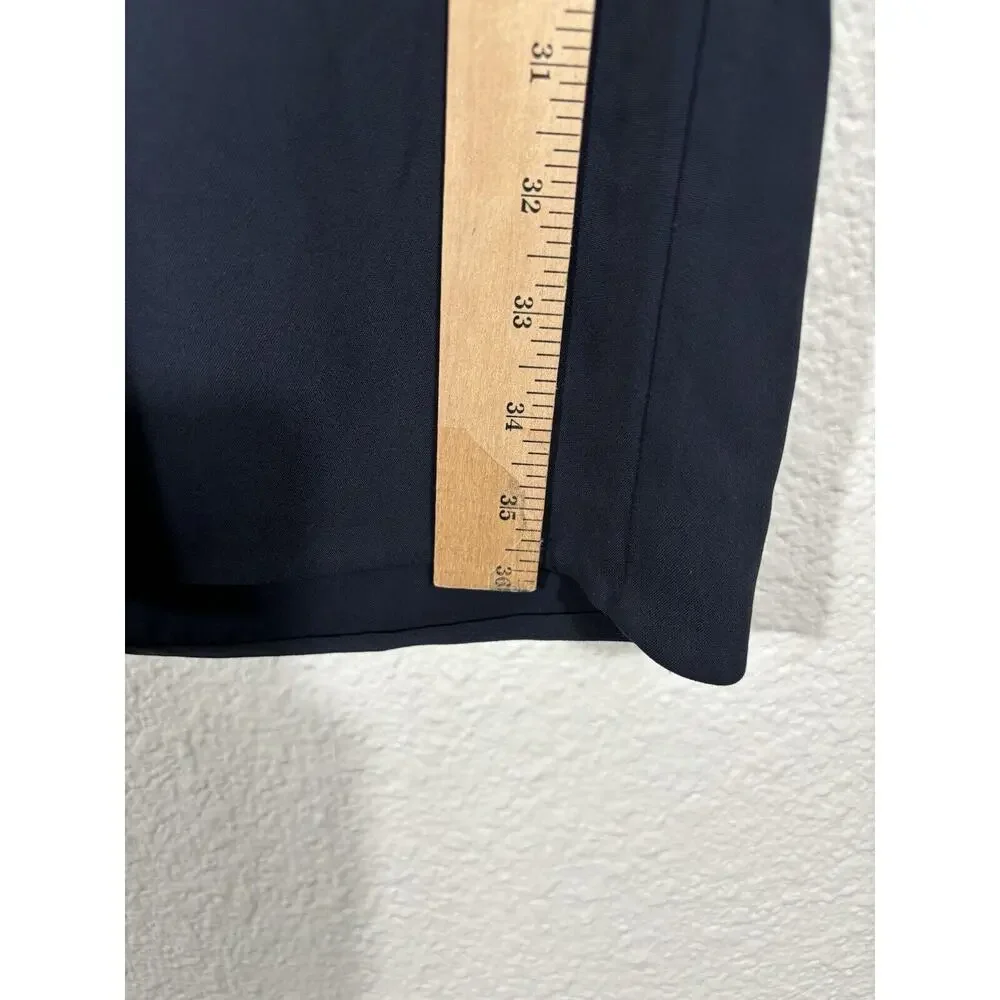 Vince Simple Tunic Costal Navy Blue Women’s Small‎ Dress V-Neck Long Sleeve